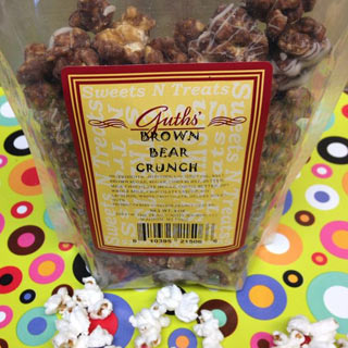 Brown Bear Crunch Popcorn Guths Candy