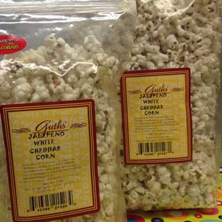 Jalepeno White Cheddar Corn Guths Candy